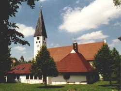 Die Apostelkirche der Evangelisch-Luth. Kirche Solln